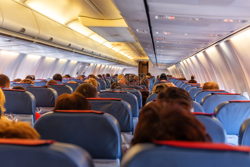 飞机内部正版图片素材