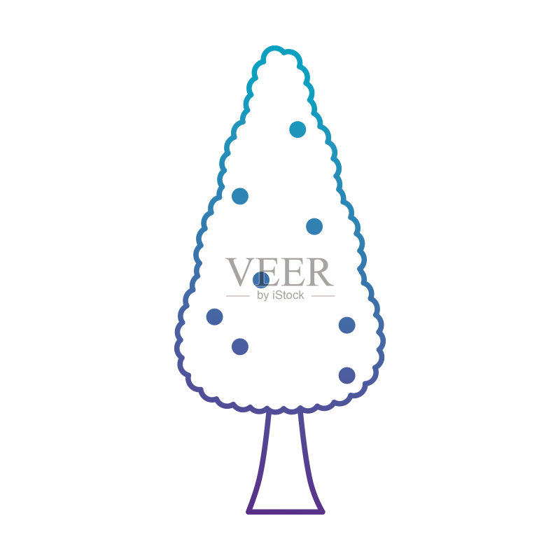美丽的树木公园图标图标素材
