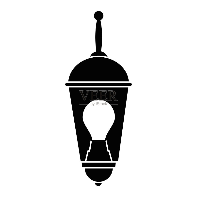公园路灯图标图标素材
