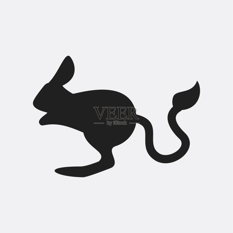 跳鼠图标插图图标素材