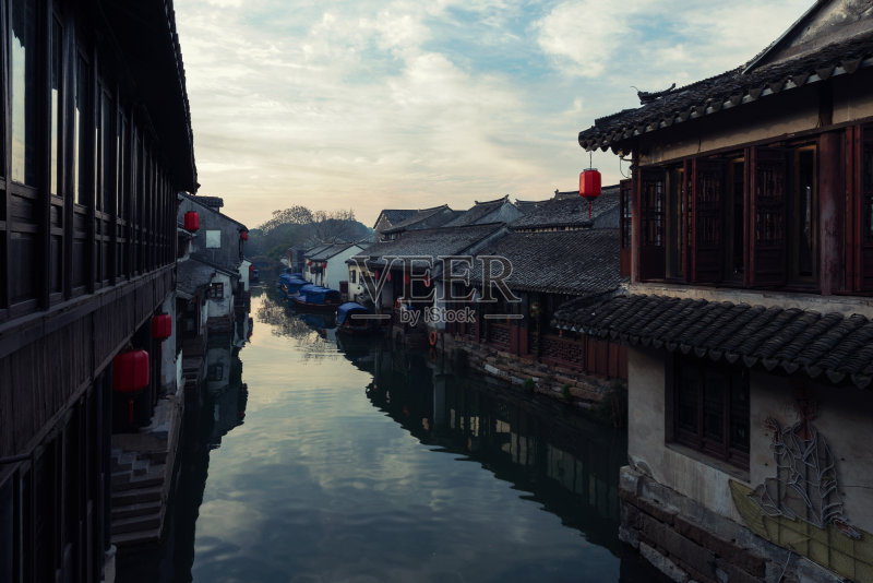 古镇周庄正版图片素材