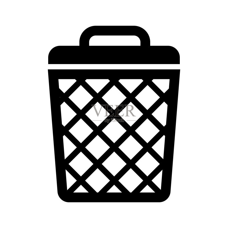 垃圾桶icon图标素材