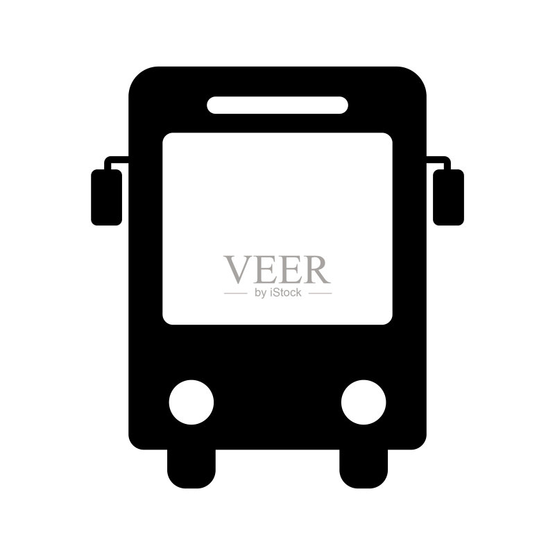 公交车图标(矢量图)图标素材