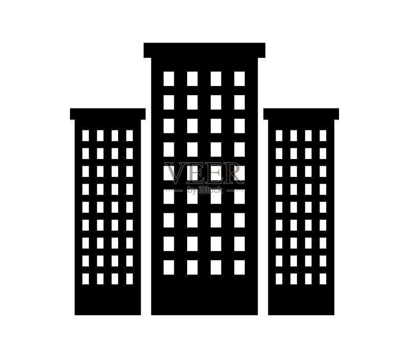 办公楼图标图标素材