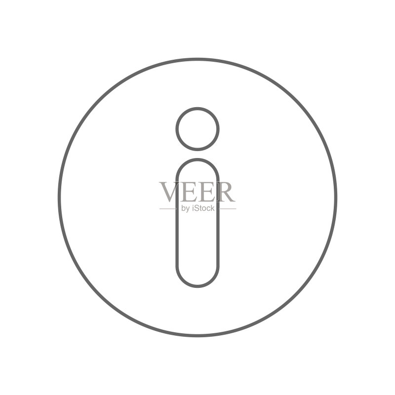 信息标志矢量图标图标素材