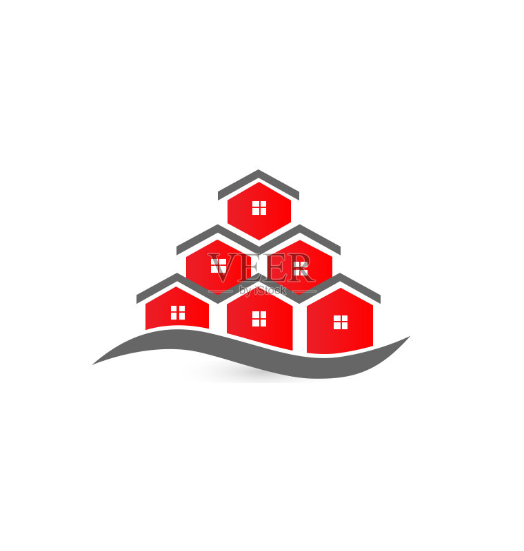 房地产房屋ID身份名片商务图标图标素材