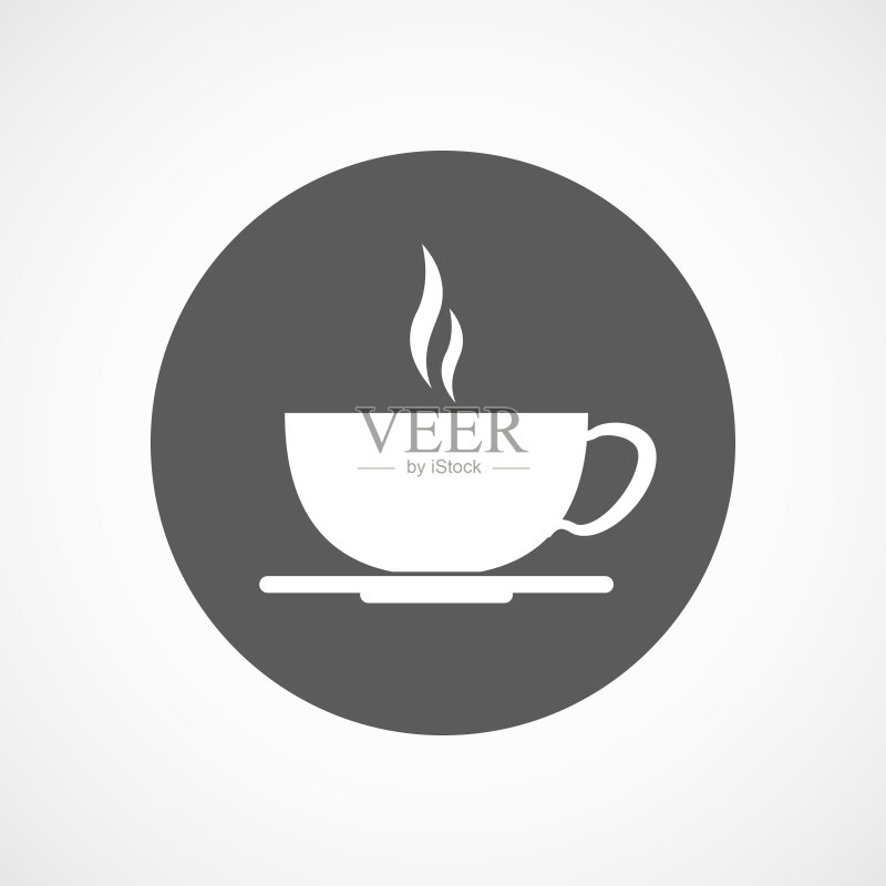 咖啡杯图标矢量素材图标素材