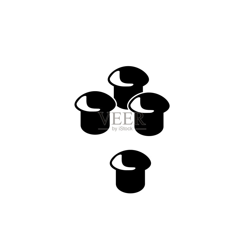 橡胶尖端图标图标素材