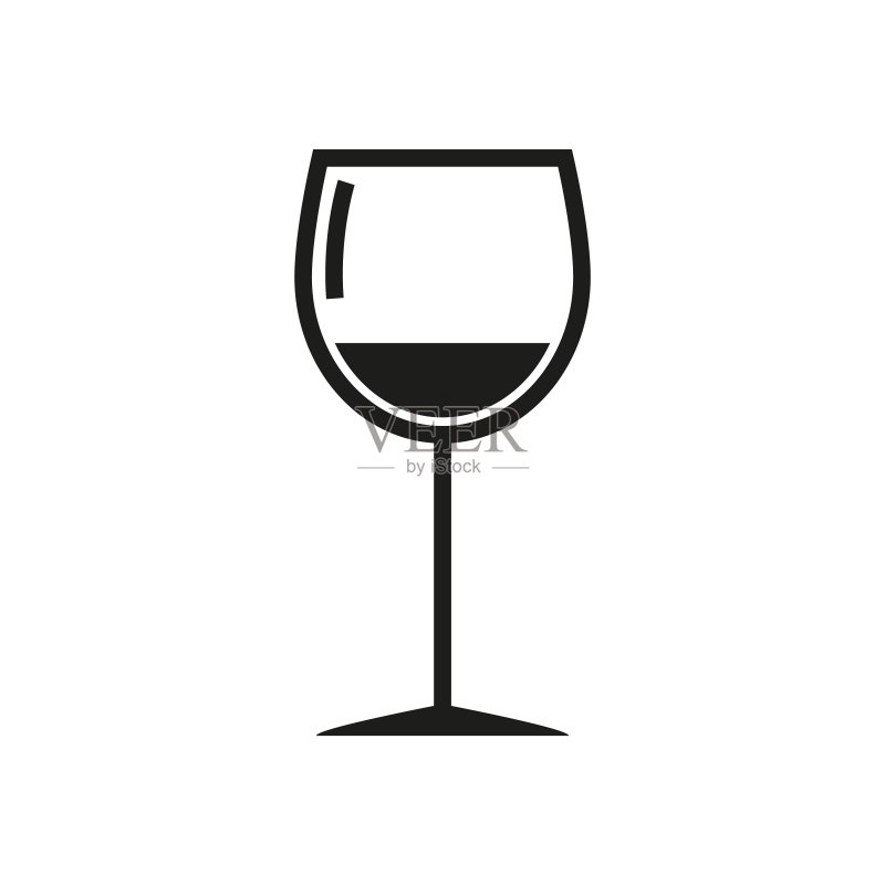 酒杯图标图标素材