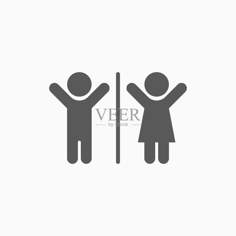 男人女人厕所图标图标素材