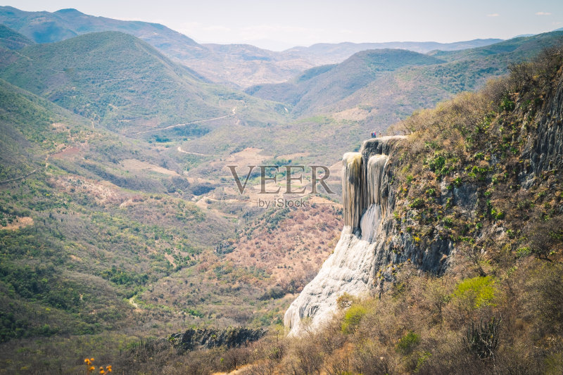 开水,瓦哈卡,墨西哥正版图片素材
