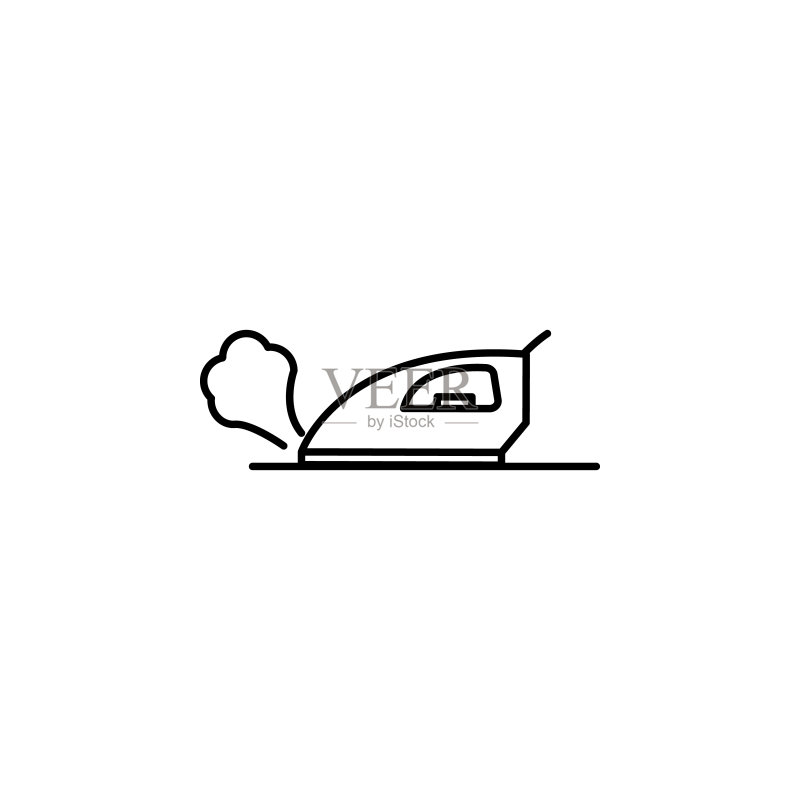 铁质图标:适用于移动概念和Web应用程序的酒店和汽车旅馆元素。用于网站设计和开发、应用程序开发的细线图标。优质图标图标素材