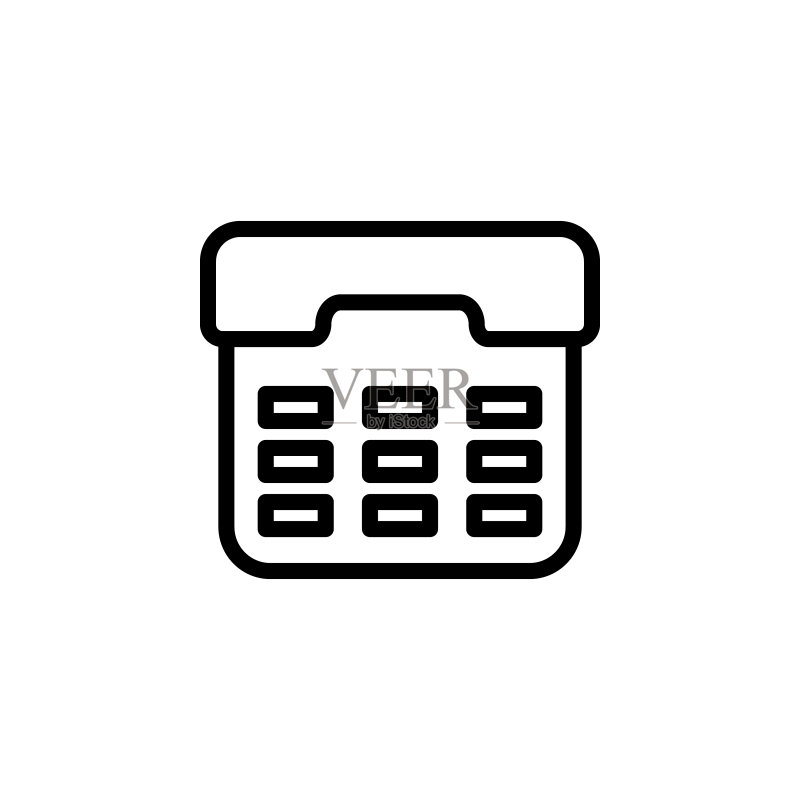 ATM按钮图标图标素材