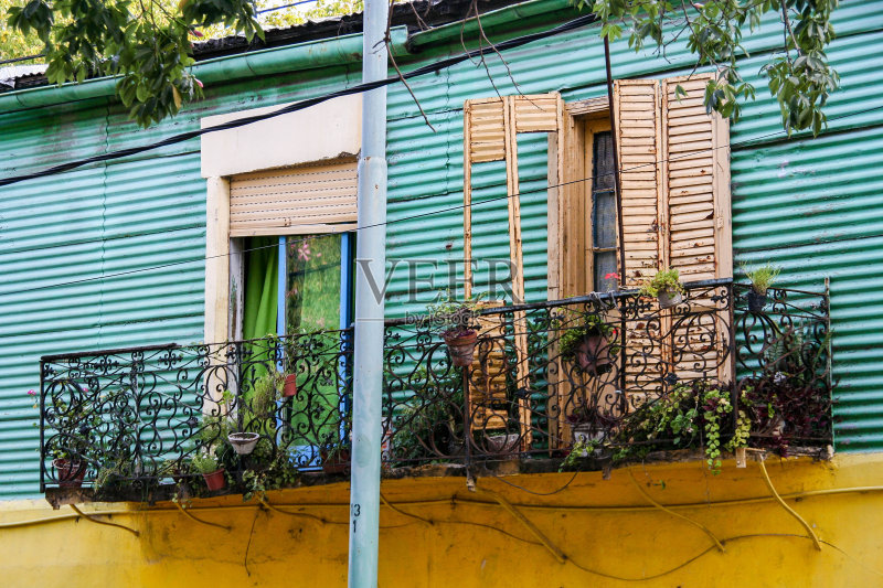 拉博卡是阿根廷首都布宜诺斯艾利斯的一个社区。正版图片素材