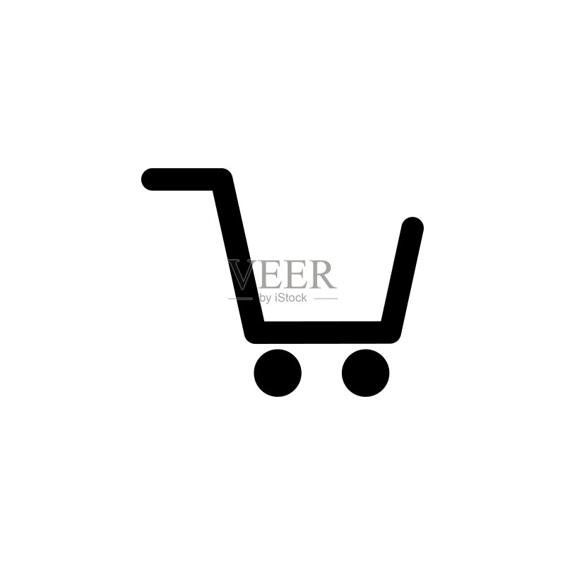 商店购物车图标图标素材
