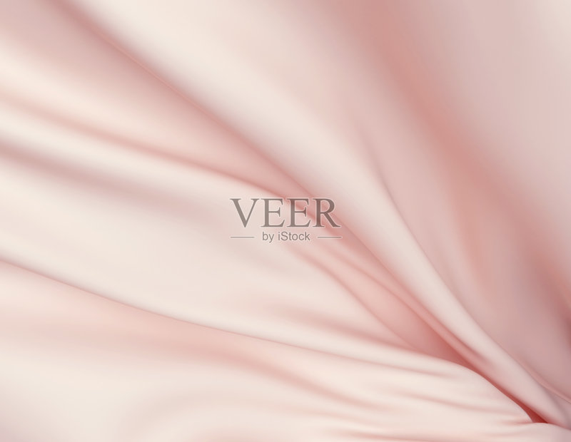 抽象纹理,粉色丝绸正版插画素材