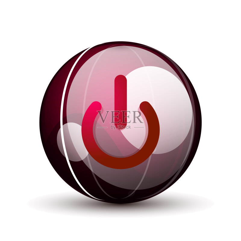 电源按钮图标,启动符号图标素材