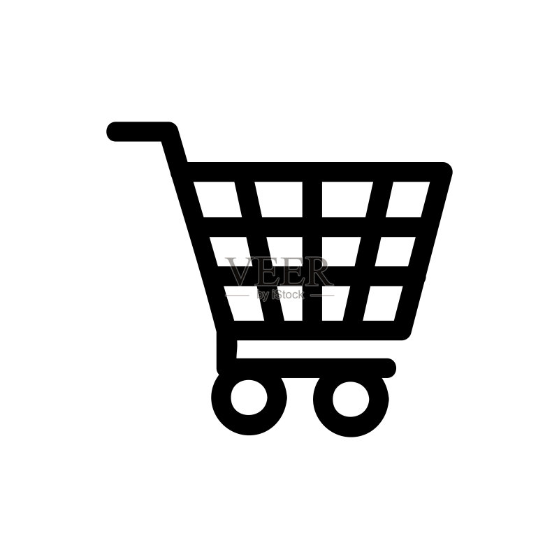购物车矢量图标图标素材