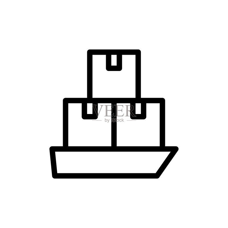 物流图标矢量素材图标素材