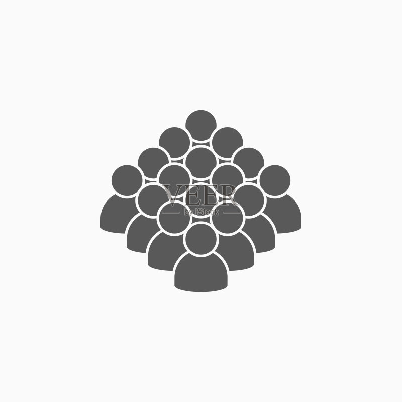 人群图标图标素材