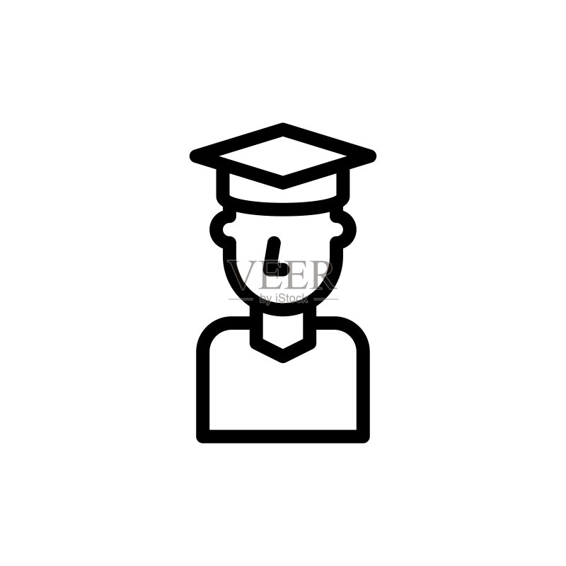 学生图标矢量素材图标素材