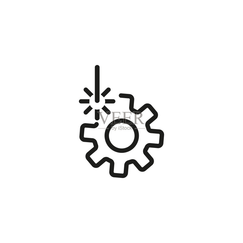 复杂切割线图标图标素材