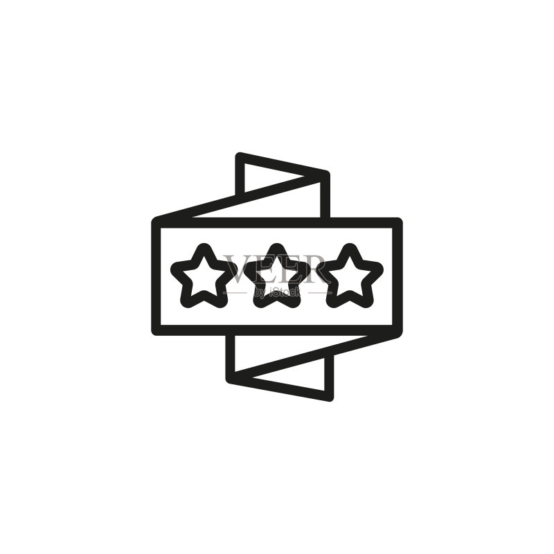 可用性评估线性图标图标素材