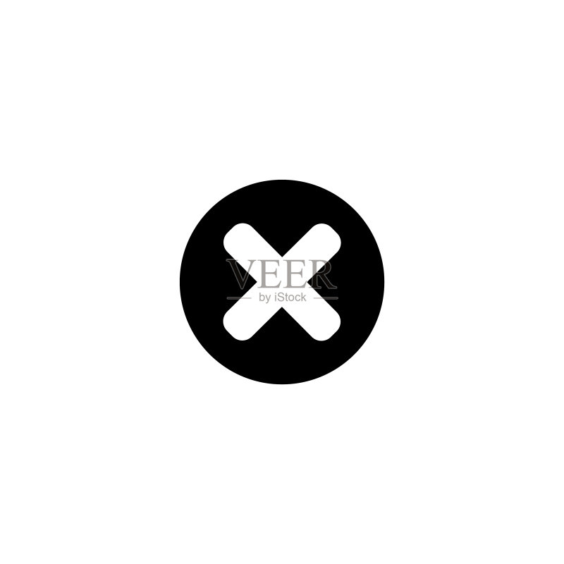 X标记图标 - 插图图标素材