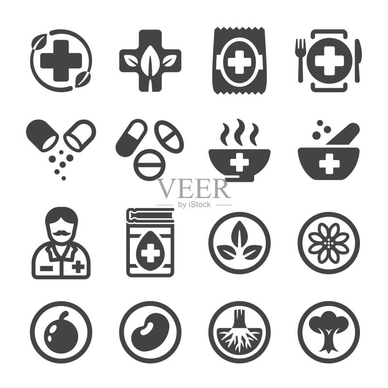 草药图标图标素材