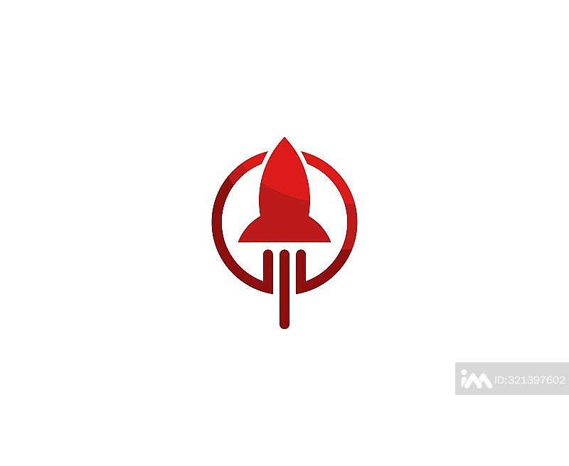火箭图标图标素材