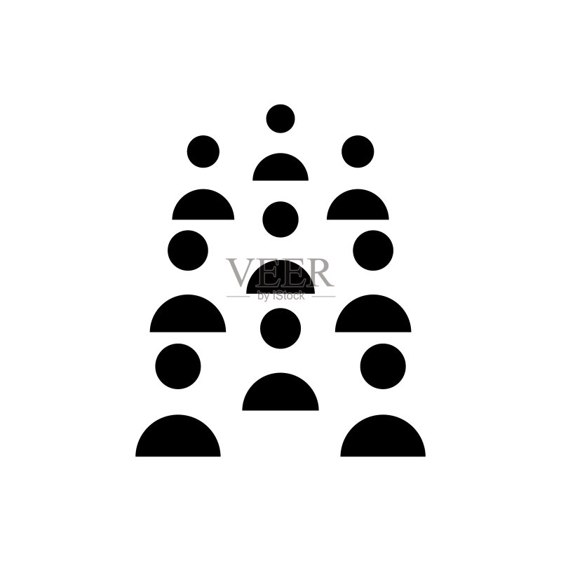 人数统计图标图标素材