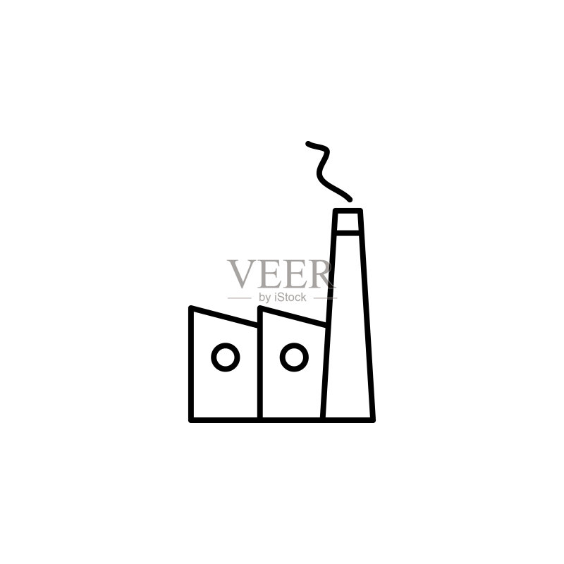 房屋添加图标。用于移动概念和Web应用程序的建筑和地标轮廓图标元素。细线房屋添加图标可用于Web和移动设备图标素材