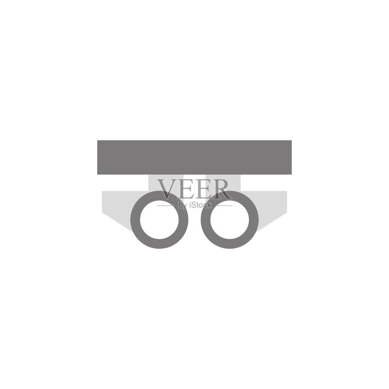 视力检测眼镜插图。用于移动概念和Web应用程序的验光图标元素。彩色视力检测眼镜插图可用于Web和移动设备图标素材