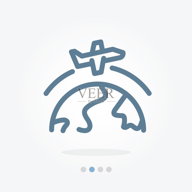 飞机矢量图标图标素材