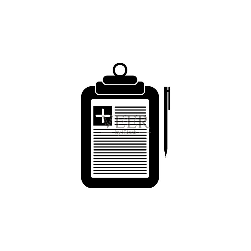 医疗检查记录本图标图标素材