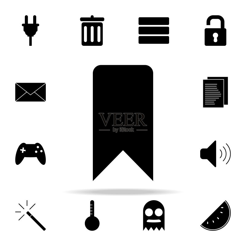标签图标:用于Web和移动设备的通用Web图标集图标素材