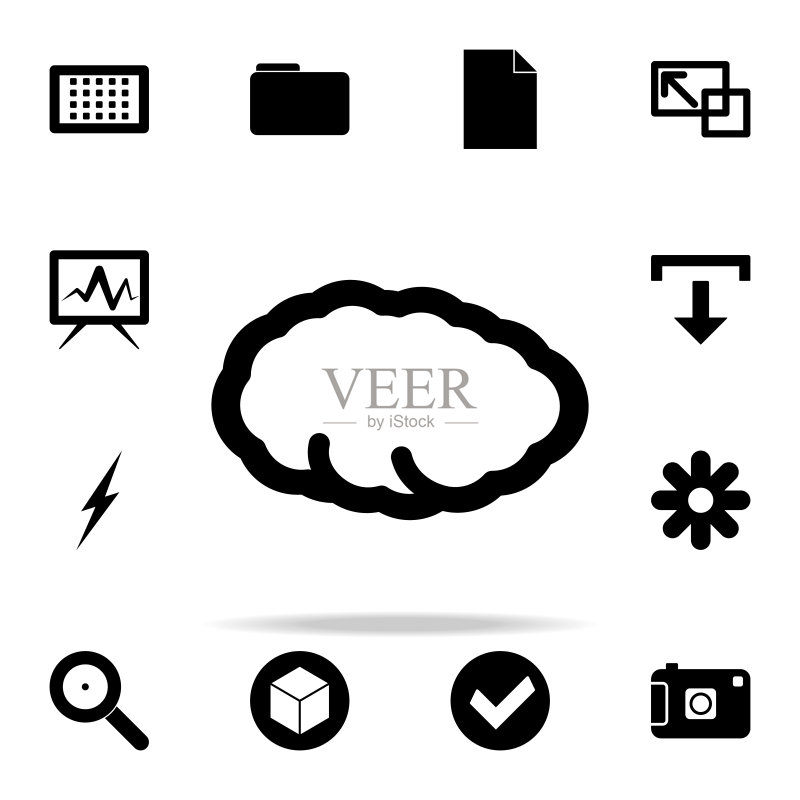 云图标,Web通用图标集,适用于网页和移动设备图标素材