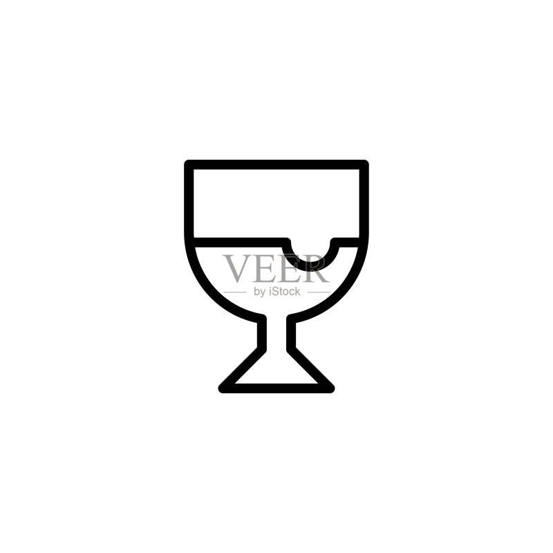 葡萄酒图标矢量图标素材
