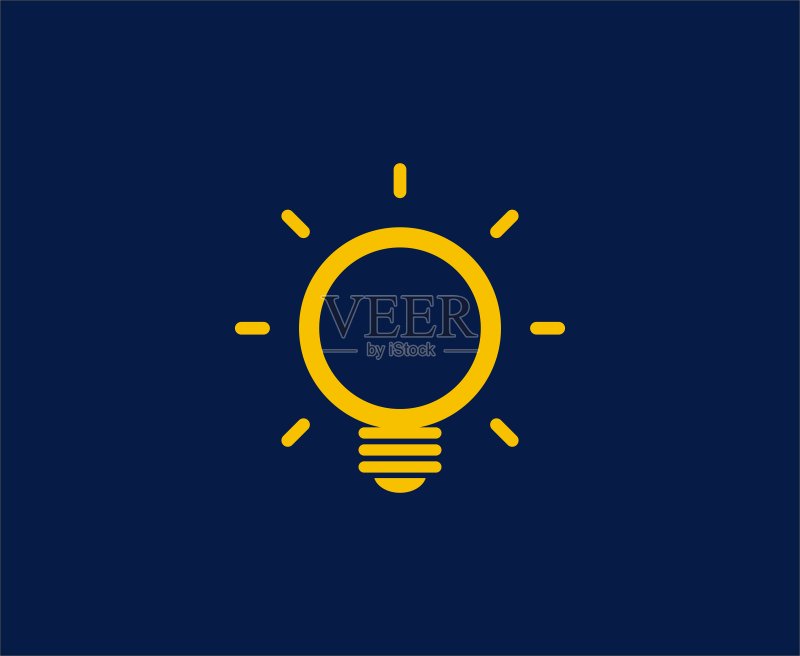 灯泡图标图标素材