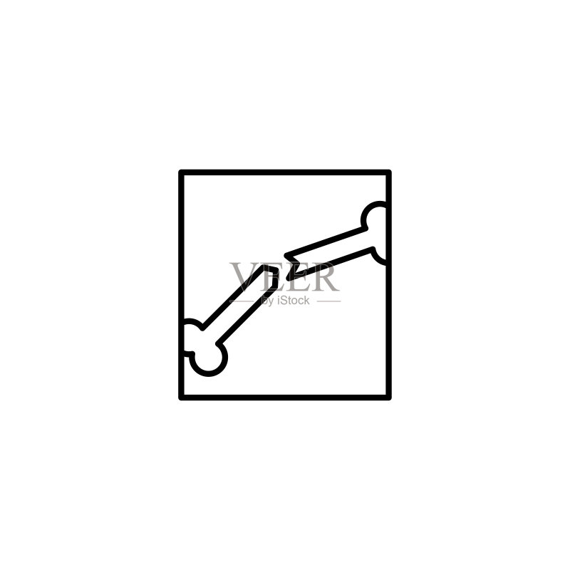 X光图标矢量图图标素材