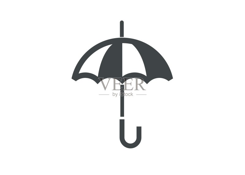 雨伞/防水简约图标图标素材