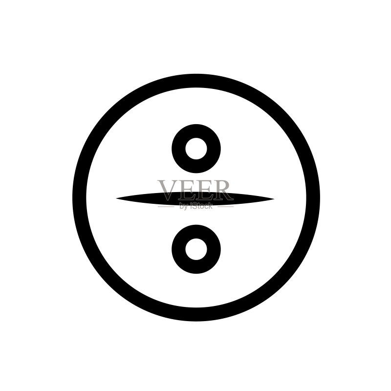 箭头系列:线性水平分割图标图标素材