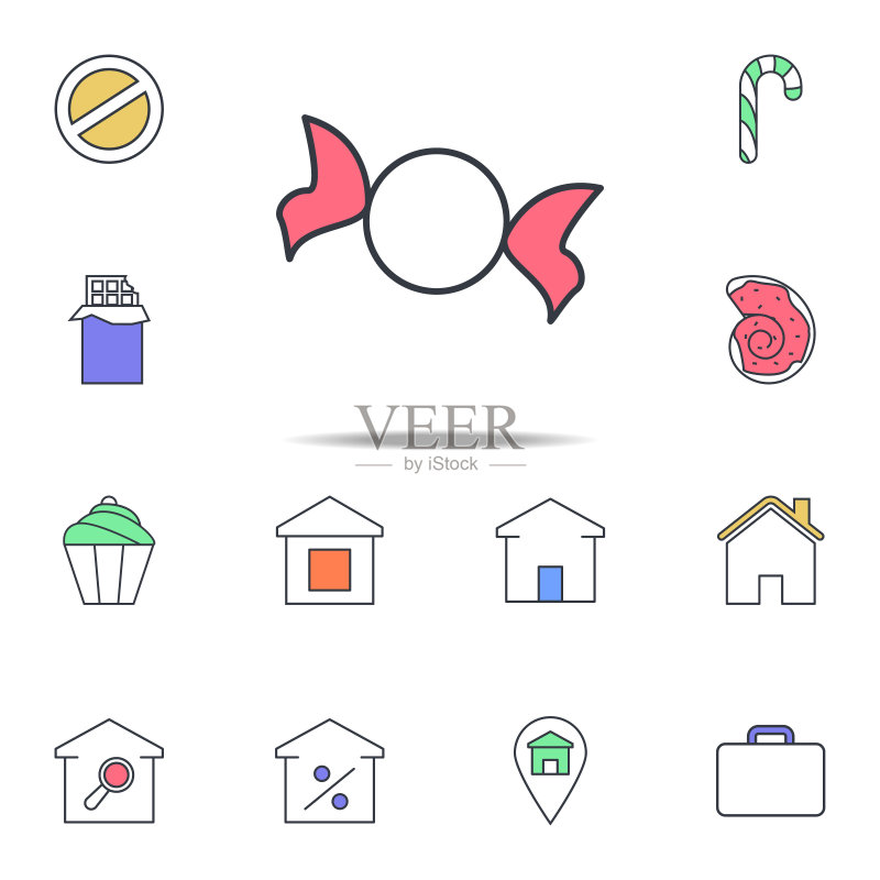 糖果图标,Web通用图标图标素材
