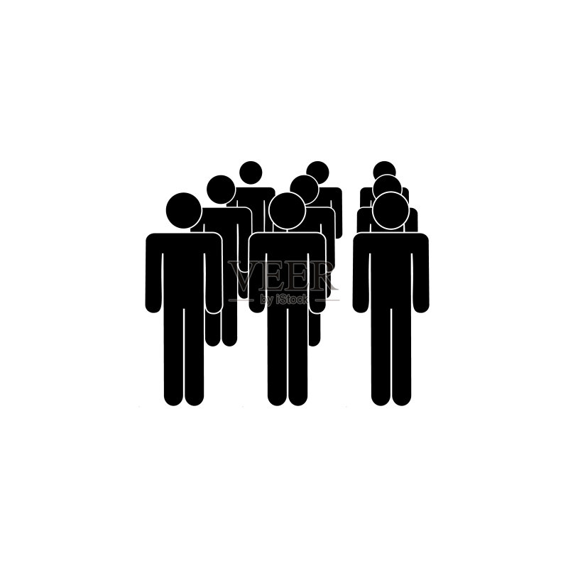 人群排名图标设计图标素材