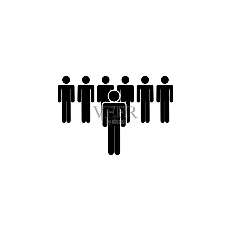 人群排名图标设计图标素材