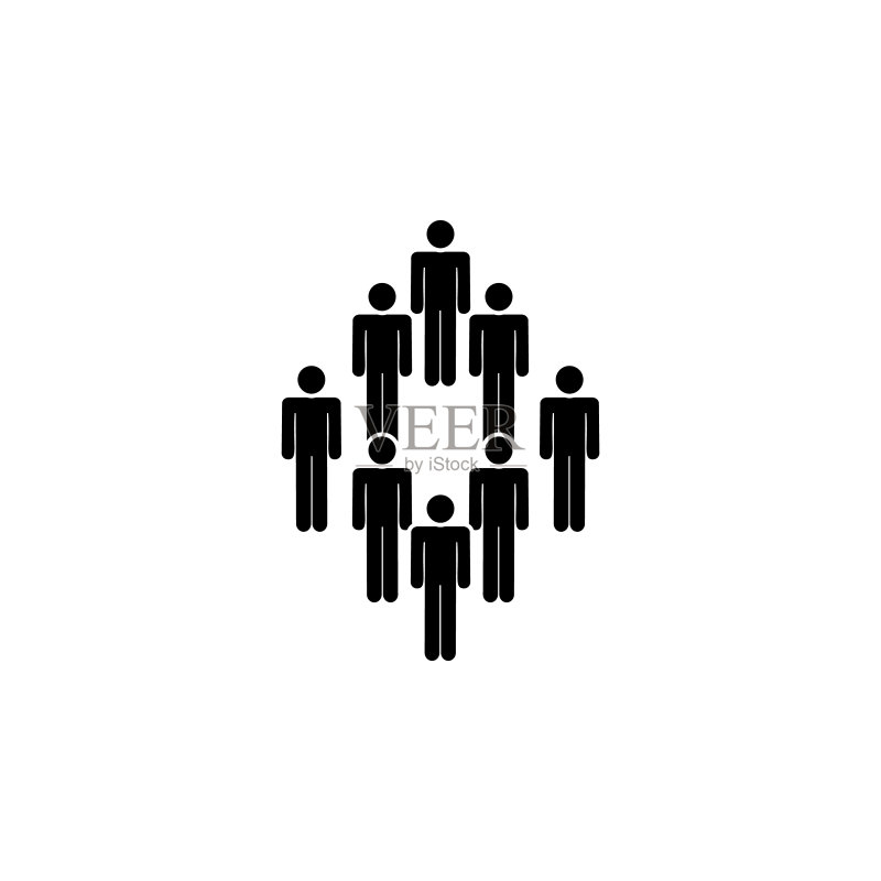 人物,群组图标。人群图标的元素。优质图形设计图标。网站、网页设计的符号和标志集合图标图标素材