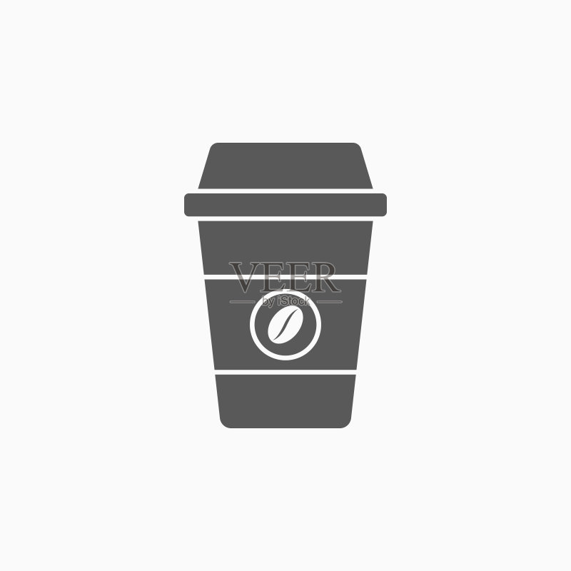 一次性咖啡杯图标图标素材