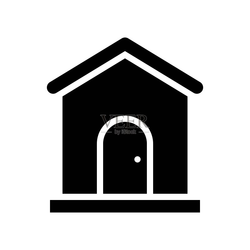 房屋矢量社交媒体图标图标素材