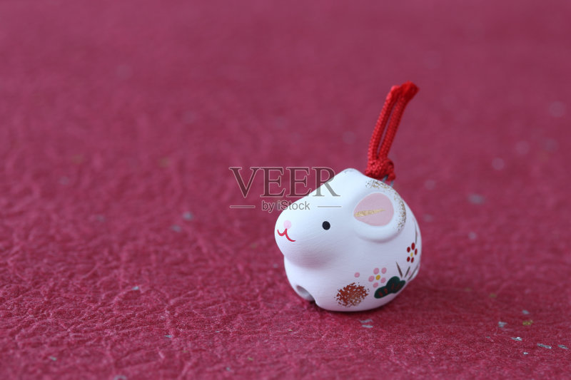 生肖鼠(日本的新年形象)正版图片素材