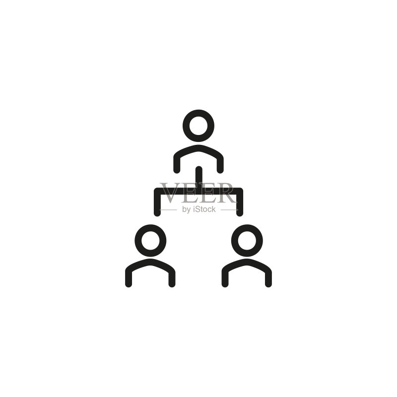 合作线性图标图标素材
